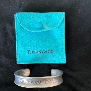 Tiffany Vintage Sterling 1837 Cuff Bracelet